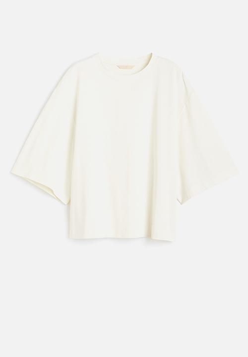 H&M - Cotton t-shirt - white
