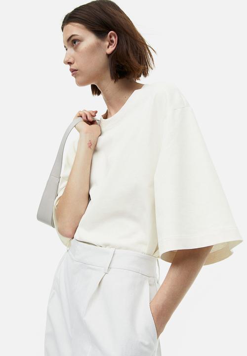 H&M - Cotton t-shirt - white
