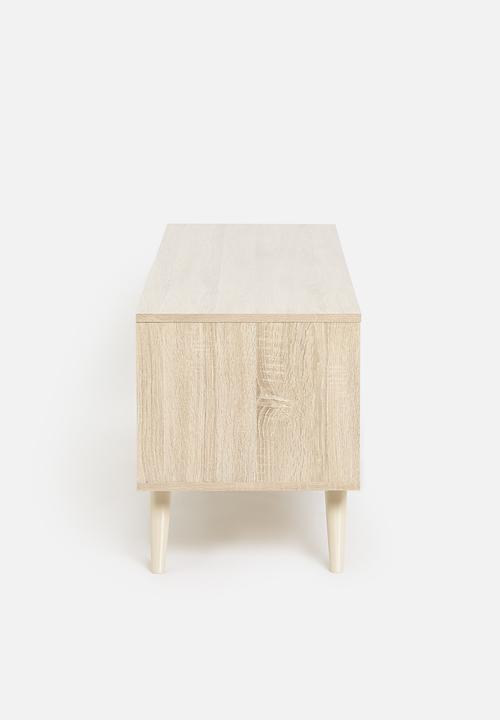 Sixth Floor - Cara tv unit / coffee table - grey
