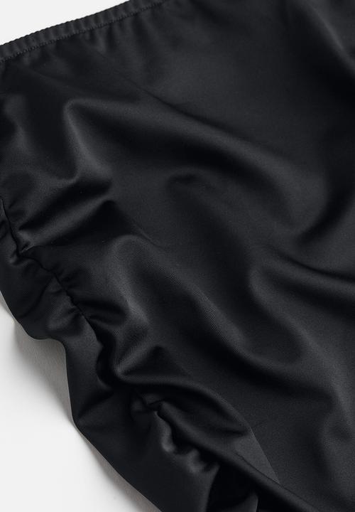 H&M - Gathered swim skirt - black