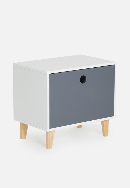 Sixth Floor - Kovu bedside table - grey