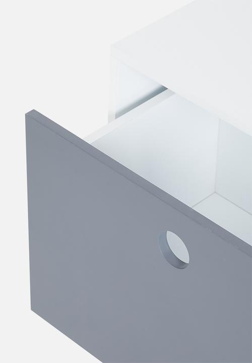 Sixth Floor - Kovu bedside table - grey