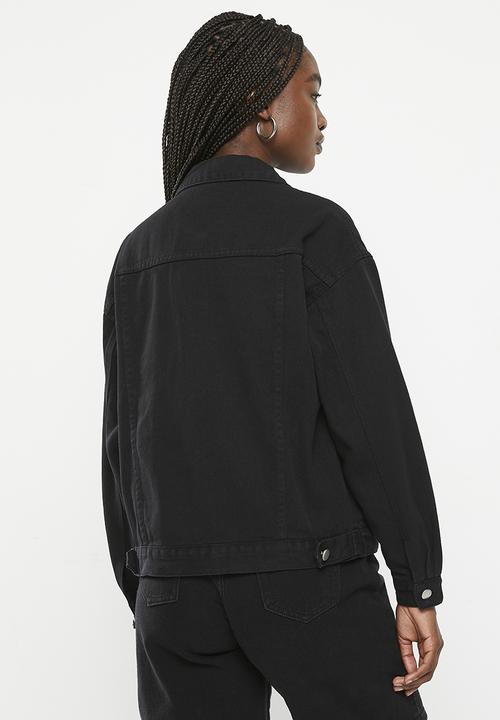 dailyfriday - Denim trucker - black