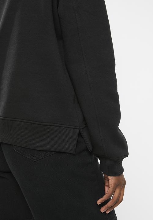 Calvin Klein - Monologo regular crewneck - ck black