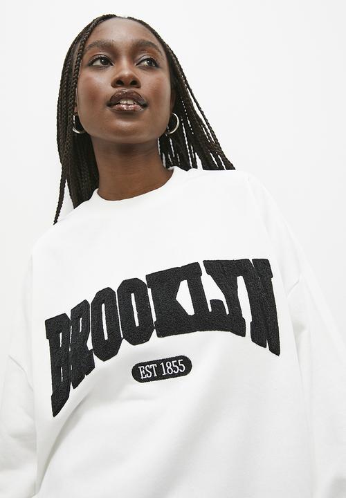 Blake - City slouch crew - ecru