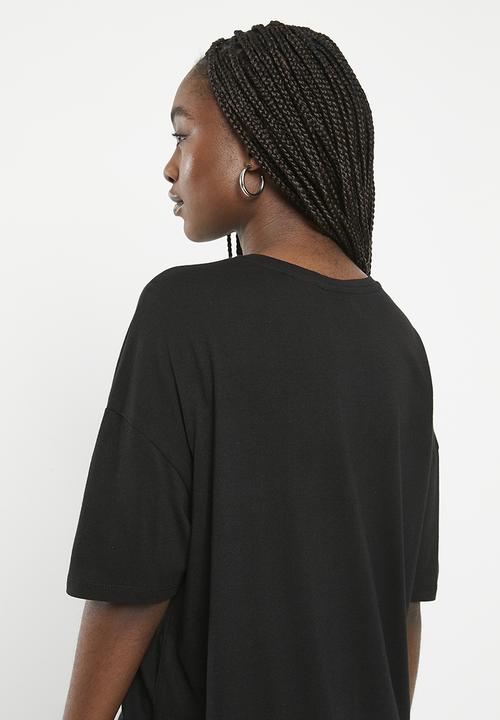 HAILYS - Graphic print t-shirt - black