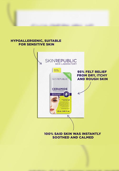 Skin Republic - Ceramide Face Sheet Mask