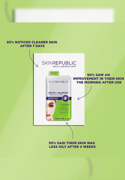 Skin Republic - Spots and Blemish Face Mask