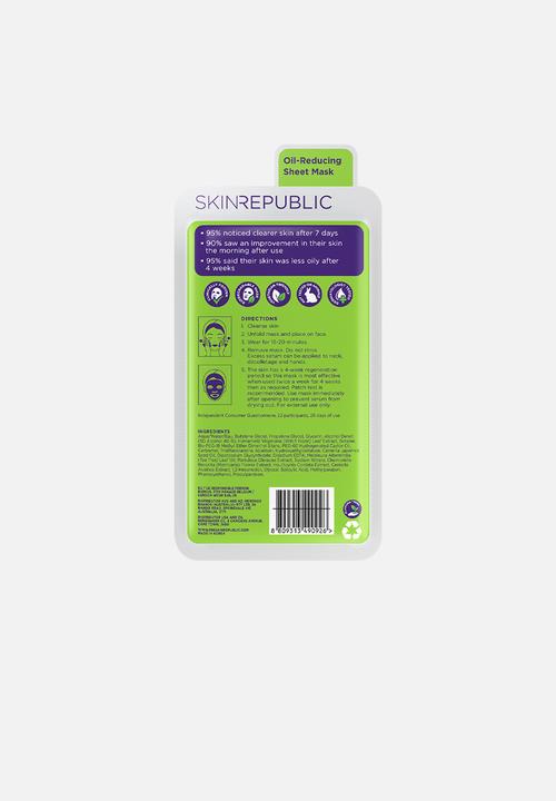 Skin Republic - Spots and Blemish Face Mask