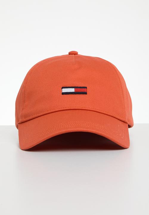 Tommy Hilfiger - Tjm flag cap - burnt vermillion