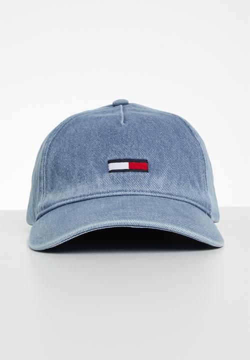 Tommy Hilfiger - Tjm flag denim cap - denim