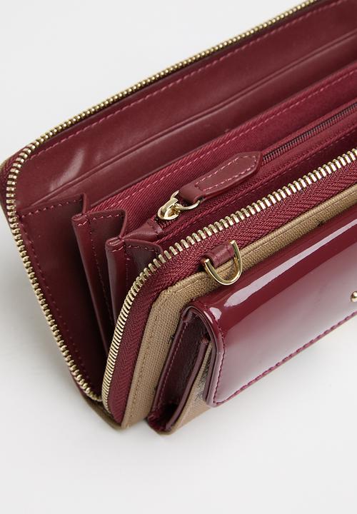 POLO - Phone sling - burgundy