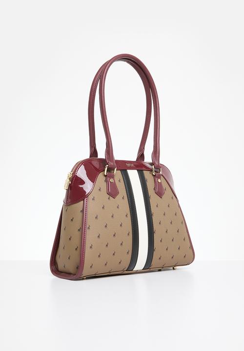 POLO - Shopper - burgundy