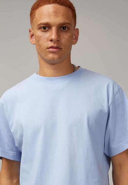 Factorie - Relaxed fit basic T-shirt - carolina blue