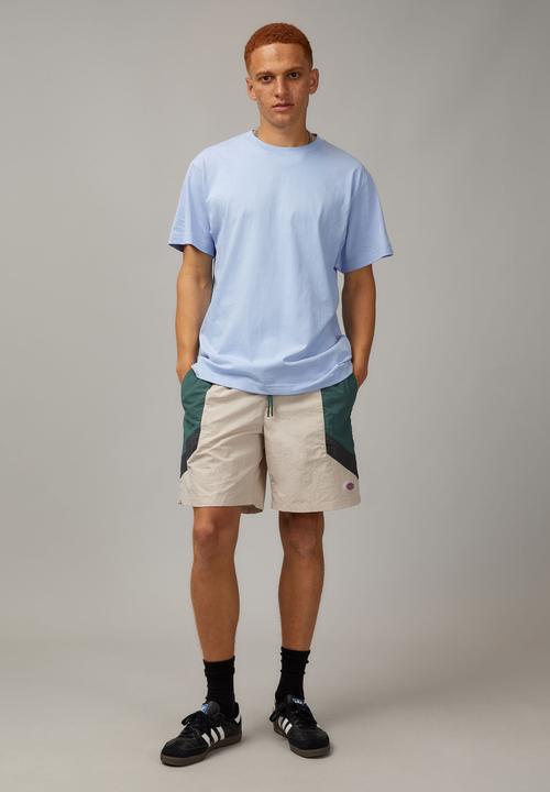 Factorie - Relaxed fit basic T-shirt - carolina blue