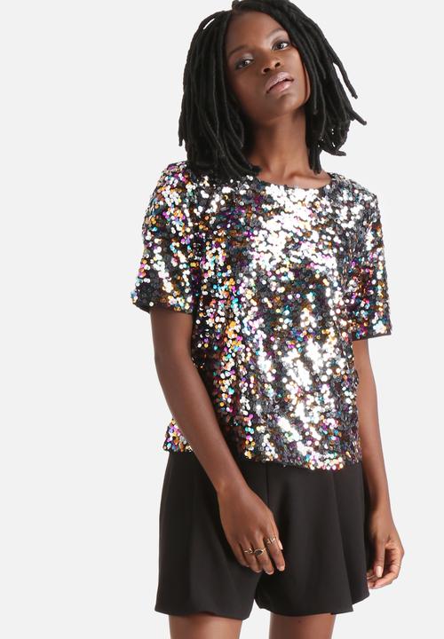 vero moda sequin top