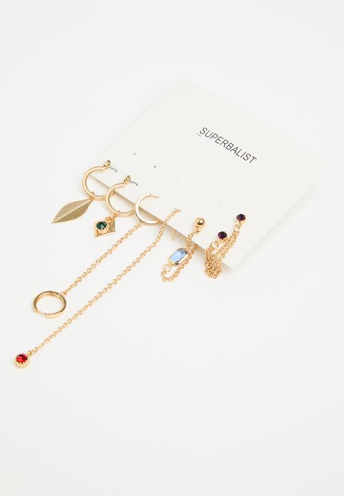 Superbalist - Emmie earring pack - gold