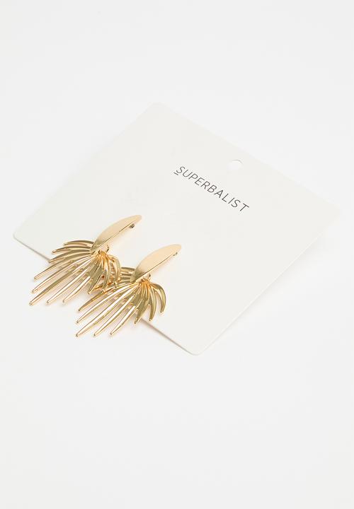 Superbalist - Melissa stud earrings - gold