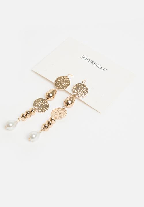 Superbalist - Karina statement earrings - gold