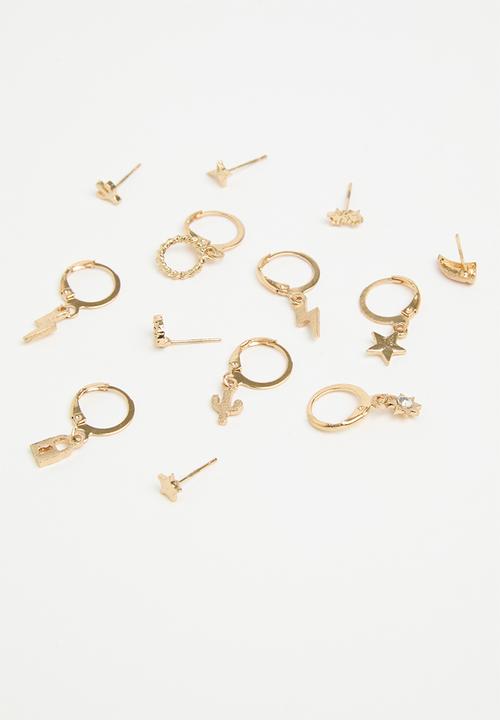 Superbalist - Debbie earring pack - gold
