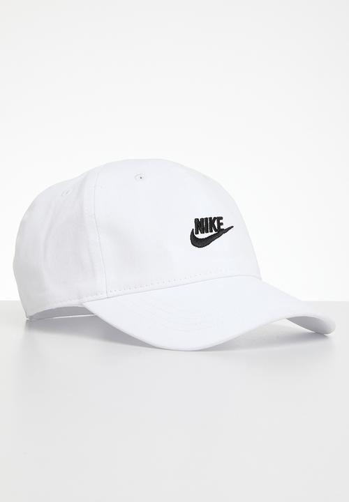 Nike - Nike futura curved brim cap - white
