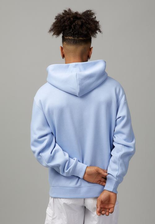 Factorie - Relaxed unified hoodie - carolina blue/unified lockup