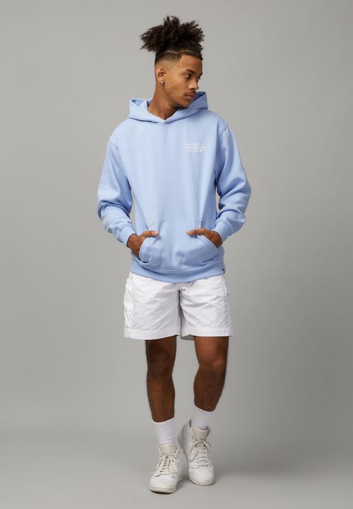 Factorie - Relaxed unified hoodie - carolina blue/unified lockup