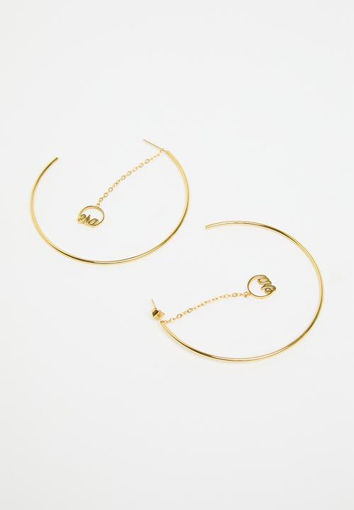 ERA by DJ Zinhle - Drop Hoops - Gold