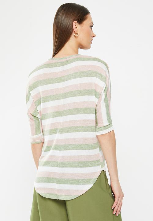 HAILYS - 1/2 Sleeve T-shirt - multi