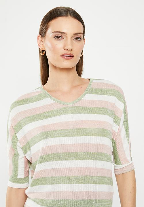 HAILYS - 1/2 Sleeve T-shirt - multi