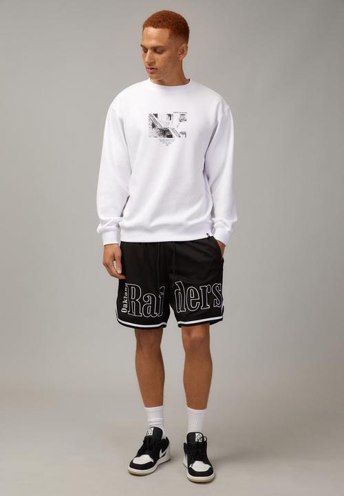 Factorie - Relaxed unified crew - white/troutman