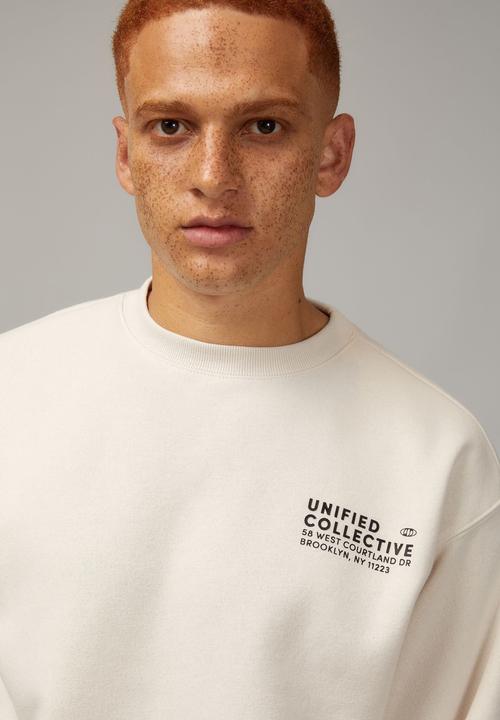 Factorie - Relaxed unified crew - ivory/unified