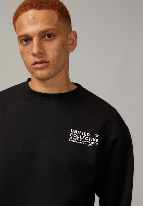 Factorie - Relaxed unified crew - black/unified
