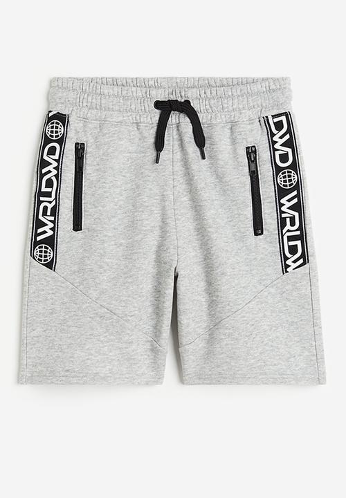 H&M - Printed sweatshorts - grey marl
