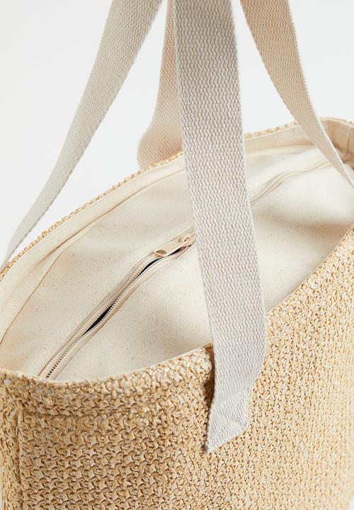 H&M - Cool bag - light beige 