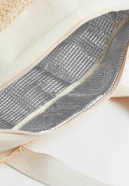 H&M - Cool bag - light beige 
