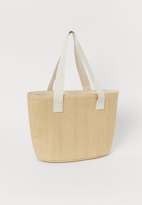 H&M - Cool bag - light beige 
