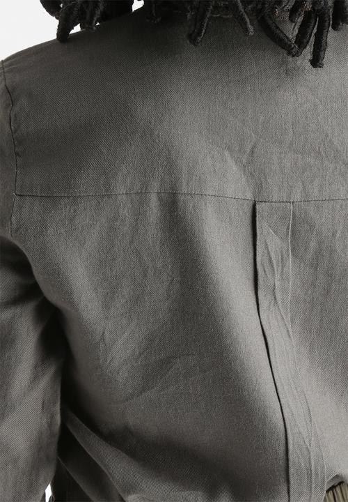 Vero Moda - Emily 3/4 Round Collar Shirt