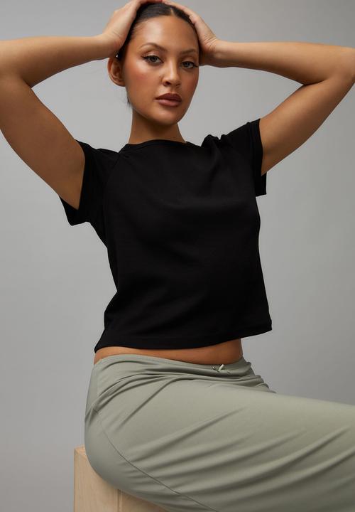 Factorie - Slim fit tee - black