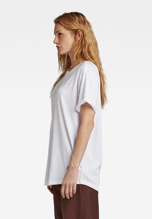 G-STAR - Lash Fem Loose s\s Top Wmn - White