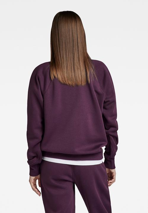 G-STAR - Premium core 2.0 r sweat women - lt maze