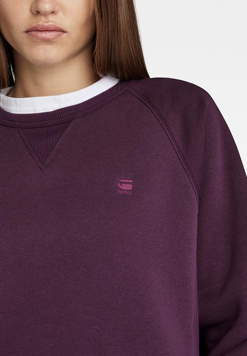 G-STAR - Premium core 2.0 r sweat women - lt maze