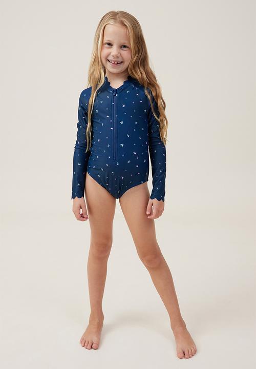 Cotton On - Lydia one piece - navy blazer/alice floral