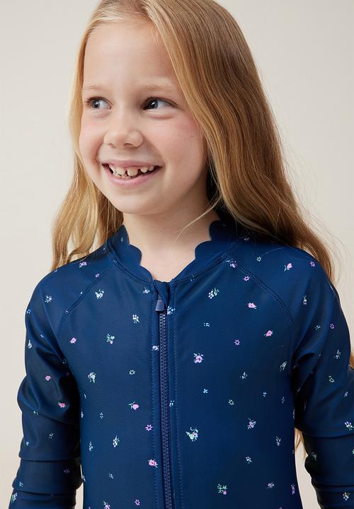 Cotton On - Lydia one piece - navy blazer/alice floral