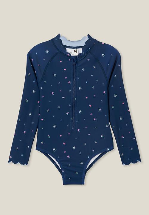 Cotton On - Lydia one piece - navy blazer/alice floral