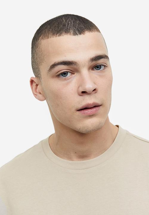 H&M - Relaxed fit T-shirt - greige