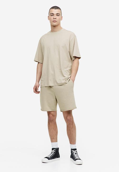 H&M - Relaxed fit T-shirt - greige