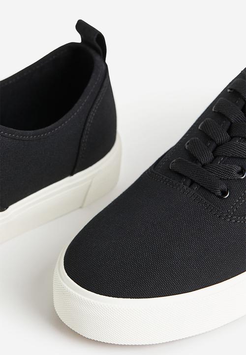 H&M - Canvas trainers - black