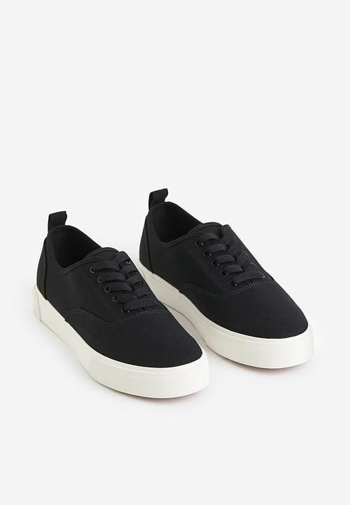 H&M - Canvas trainers - black