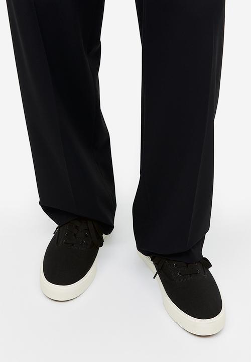 H&M - Canvas trainers - black